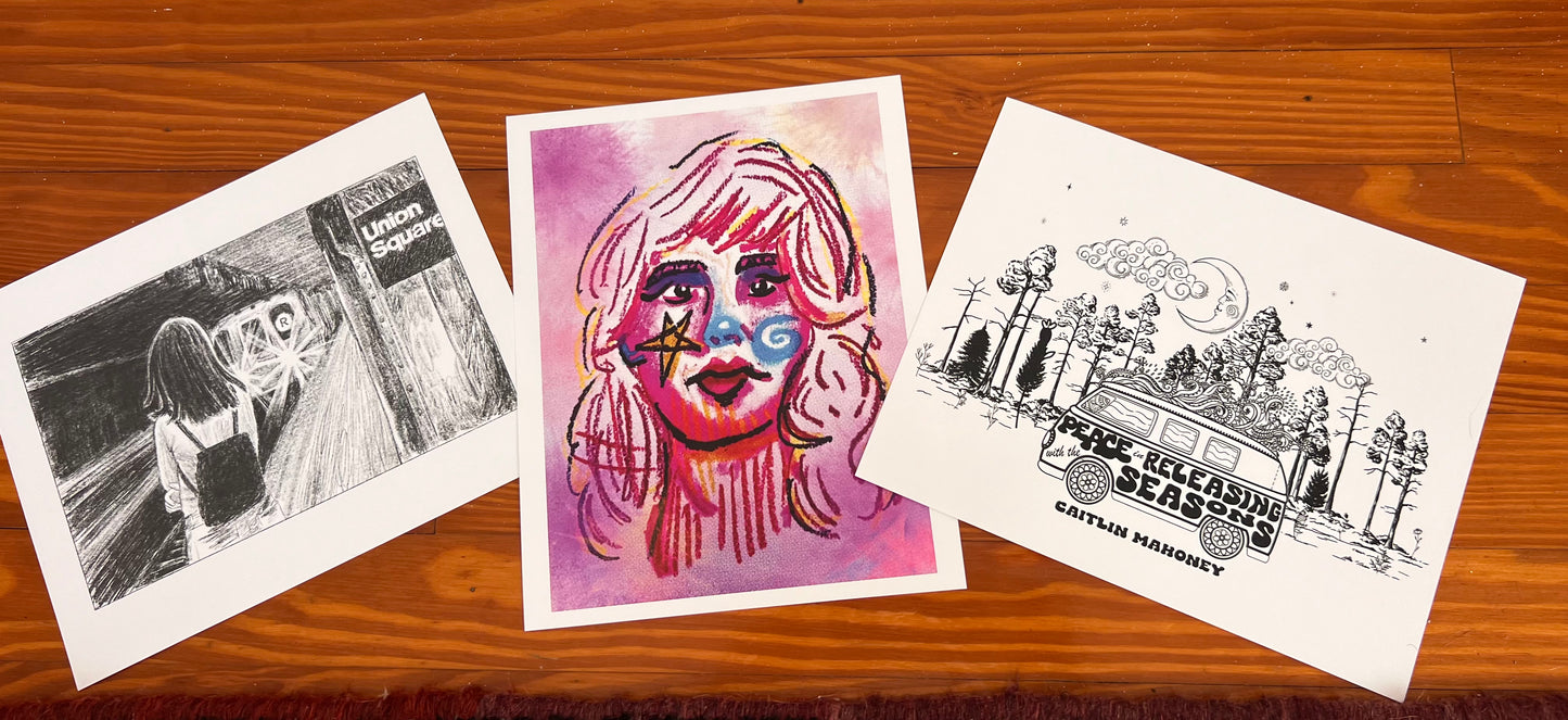 Name What I Need Prints - Set of 3